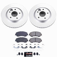 Power Stop 14-20 Nissan Rogue Front Z23 Coated Brake Kit