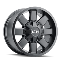 ION 141 17x9 / 8x170 BP / 18mm Offset / 125.2mm Hub Satin Black Wheel