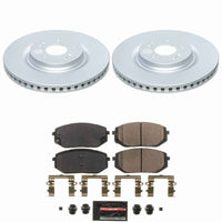 Power Stop 21-25 Hyundai Sonata Front Z23 Coated Brake Kit