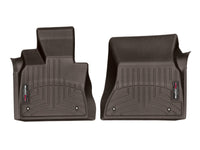 WeatherTech 2018+ BMW X5/X6 Front FloorLiners - Cocoa