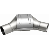 MagnaFlow Universal Catalytic Converter 2.25inch Angled Inlet/Outlet