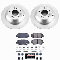 Power Stop 16-20 Kia Sorento Rear Z23 Coated Brake Kit