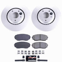 Power Stop 19-25 Mazda CX-5 Front Z23 Coated Brake Kit