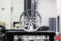 Vossen HF3 - 19x8.5 - ET30 - 5x112 - 66.56 - FLAT - SS - Satin Silver Wheel