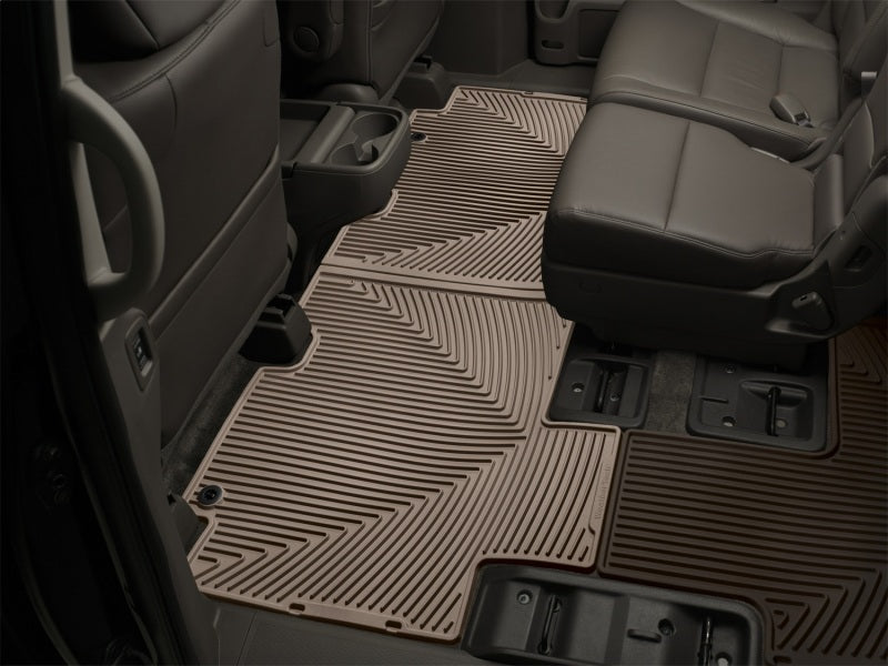 WeatherTech 17-27 Chrysler Pacifica (Limited/Select) Rear All-Weather Floor Mats - Tan