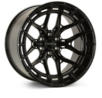 Vossen HFX-1 22x10 / 5x112 / ET36 / 66.56 / Flat - Gloss Black Wheel