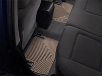 WeatherTech 04-10 BMW 5-Series Rear Rubber Mats - Tan