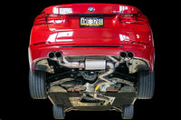 AWE Tuning BMW F3X N20/N26 328i/428i Touring Edition Exhaust Quad Outlet - 80mm Chrome Silver Tips