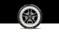 Weld Full Throttle 1-Piece 15x8 / 5x4.5 BP / 3.5in. BS Black Wheel
