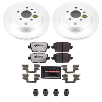 Power Stop 08-12 Land Rover LR2 Rear Z36 Coated Truck & Tow Brake Kit