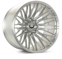 Vossen VFX-04 24x12 - 6x139.7 - ET44 - Ultra Deep - 78.1 - Brushed Gloss Clear Wheel