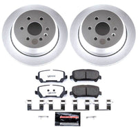 Power Stop 15-20 Chevrolet Colorado Rear Z36 Coated Truck & Tow Brake Kit
