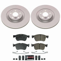 Power Stop 22-26 Ford Maverick Front Z23 Coated Brake Kit