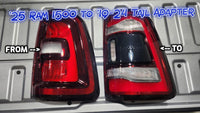 25 Ram DT (1500) to 19-24 Tail Light Adapter (PAIR)