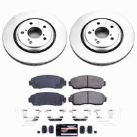Power Stop 15-17 Honda Odyssey Front Z23 Coated Brake Kit