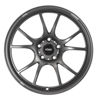 Konig Forged F3S 17x8 / 5x114.3 / ET35 - Satin Charcoal Knurled Bead