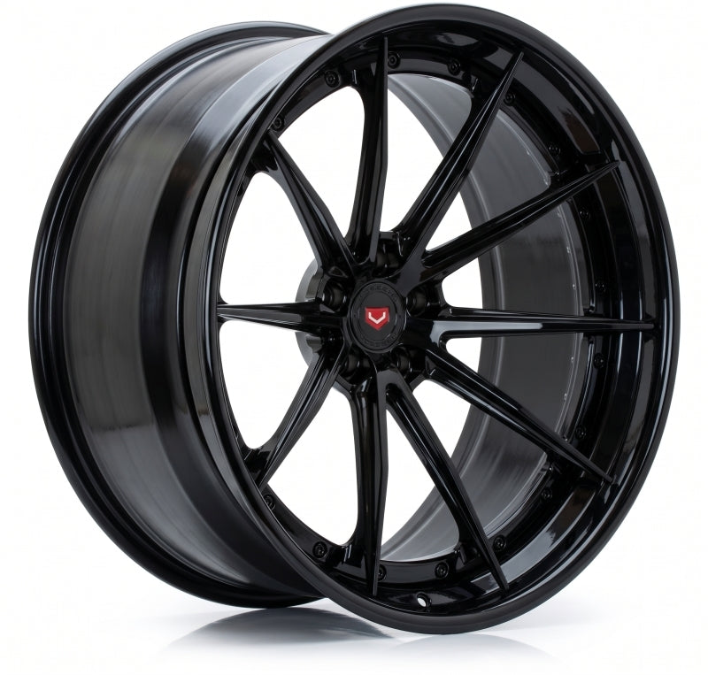 Vossen VPS-1 - 21x9.5 - ET35 - 5x120 - 70.1 - OEM CENTER NUT - GLOSS BLACK - Lamborghini Revuelto F