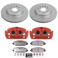 Power Stop 19-24 Ram 1500 Front Z36 Coated Kit w/Powder Coated Calipers