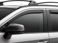 WeatherTech 15-18 Subaru WRX/WRX Sti Sedan/Hatchback Front Side Window Deflectors - Matte Black