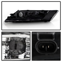 Spyder 17-18 Ford Fusion OEM Full LED Fog Lights w/Switch - Clear (FL-FFUS17-LED-C)