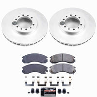 Power Stop 91-96 Mitsubishi Montero Front Z23 Coated Brake Kit