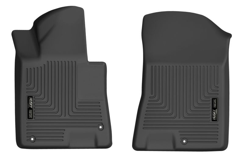 Husky Liners 21-26 Hyundai Sonata/Kia K5 WeatherBeater Front Floor Liner - Black