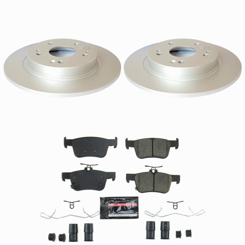 Power Stop 23-25 Acura Integra Rear Z23 Coated Brake Kit