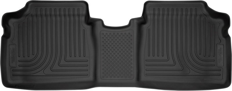 Husky Liners 10-14 Toyota Prius WeatherBeater 2nd Row Floor Liner - Black