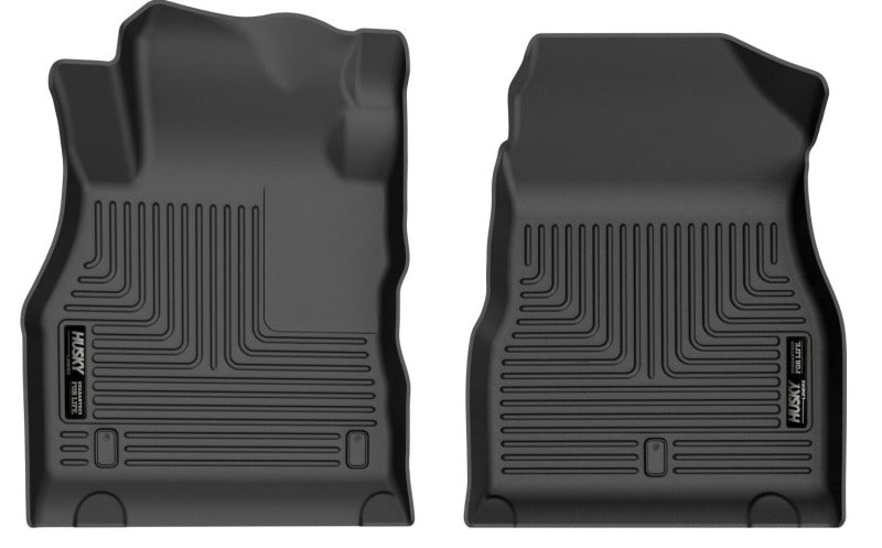 Husky Liners 18-24 Nissan Kicks WeatherBeater Front Floor Liner - Black