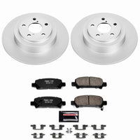 Power Stop 03-06 Subaru Baja Rear Z23 Coated Brake Kit