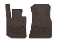 WeatherTech 19-26 BMW 3-Series 330i/22-26 BMW 4-Series 430i Front All-Weather Floor Mats - Cocoa