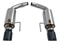 AWE Tuning S550 Mustang EcoBoost Axle-Back Exhaust - Touring Edition (Diamond Black Tips)