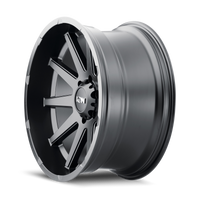 ION Type 143 20x10 / 8x165.1 BP / -19mm Offset / 125.2mm Hub Matte Black Wheel