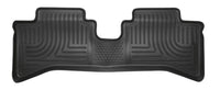 Husky Liners 12-16 Toyota Prius C WeatherBeater 2nd Row Floor Liner - Black