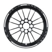 Weld Tuner Import 15x3.5 / 4x100mm BP / 2.25in. BS 1pc Gloss Black Milled Wheel