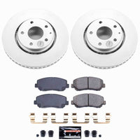 Power Stop 16-25 Mazda CX-5 Front Z23 Coated Brake Kit