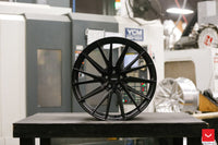 Vossen HF-4T - 22x9 - 5x120 - ET25 - Flat - 64.1 - SB - Satin Black - Left Side Wheel