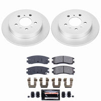 Power Stop 08-09 Buick Allure Rear Z23 Coated Brake Kit