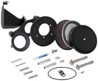 K&N 17-18 Harley-Davidson Road Glide Hammer Black Street Metal Intake System