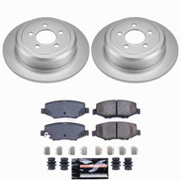 Power Stop 07-11 Dodge Nitro Rear Z23 Coated Brake Kit