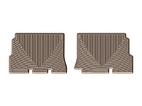 WeatherTech 14-16 Jeep Wrangler Rear Rubber Mats - Tan