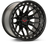 Vossen LCX-02 24x10 - 8x165.1 - ET+15 - Deep - 125.1 - Satin Black Wheel