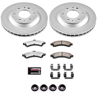 Power Stop 04-05 Buick Rainier Front Z36 Coated Truck & Tow Brake Kit