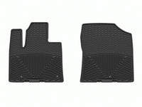 WeatherTech 21-23 Hyundai Santa Fe (Incl. 22-23 Plug-In Hybrid) Front All-Weather Floor Mats - Black