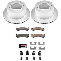 Power Stop 01-06 Chevrolet Silverado 3500 Rear Z36 Coated Truck & Tow Brake Kit