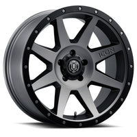 ICON Rebound 20x9 / 6x5.5 / 16mm / 5.625in BS Titanium Wheel