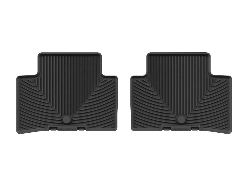 WeatherTech 22-26 Genesis GV70 Rear All-Weather Floor Mats - Black