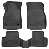 Husky Liners 11-12 Chevrolet Cruze WeatherBeater Combo Black Floor Liners