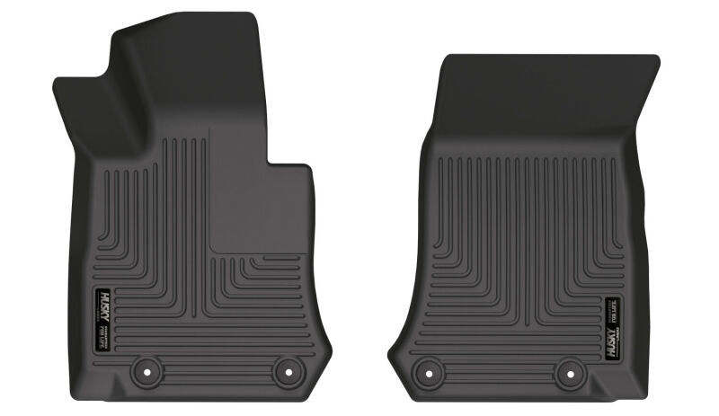 Husky Liners 17-22 Mercedes-Benz GLC300 WeatherBeater Front Floor Liner - Black