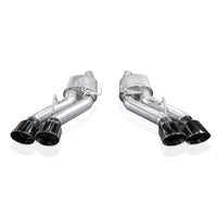 Stainless Works 22-25 Cadillac CT5-V Blackwing Axle Back Exhaust - Black Chrome Tips